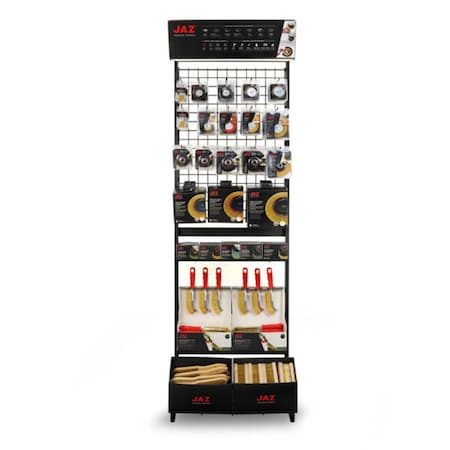 Jaz 48052 - 4-1/2in Stringer Bead Knot Wire Wheel, 32 Knots, .020in Steel, 5/8in-11 48052-JAZ